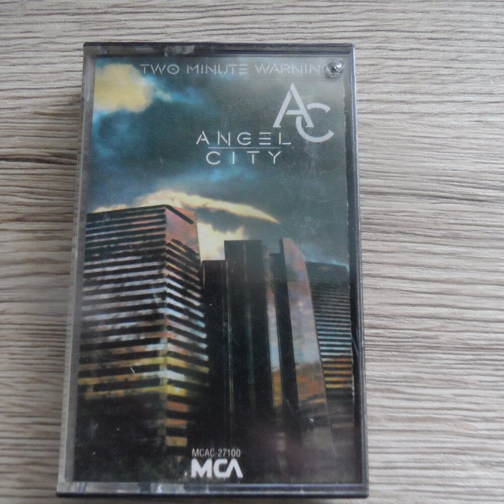 1984 Angel City "Two Minute Warning" Cassette Tape